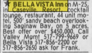 Bella Vista Inn - Mar 1984 For Sale (newer photo)